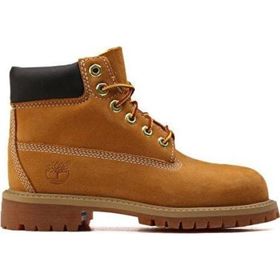 Timberland 12709 6 in Premium Wp Boot Sarı Çocuk Botu