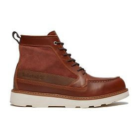 Timberland Britton Mills Mid Lace Up TB0A6CE2EM61 Waterproof Deri Kahverengi Erkek Bot