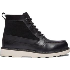 Timberland Britton Mills Mid Lace Up TB0A6CE2W021 Waterproof Deri Siyah Erkek Bot