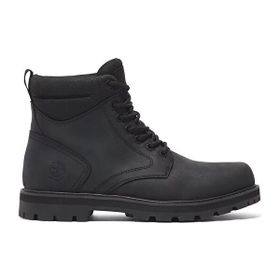 Timberland Britton Road Mid Lace Up TB0A69UHW021 Waterproof Deri Siyah Erkek Bot