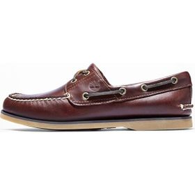 Timberland C25077 Root Beer Smooth 2 Eye Bordo Erkek Boat Ayakkabı