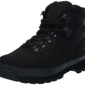 Timberland Euro Hiker Mid Lace Up Boot TB0A28A2W051 Deri Siyah Erkek Bot