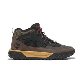 Timberland GreenStride Motion 6 Mid Lace Up TB0A6CW1EJC1 Deri Siyah/Kahverengi Erkek Trekking Ayakkabı