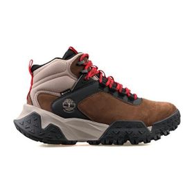 Timberland Motion Scramble Mid Lace Up GTX TB0A68NYW071 Gore-Tex Nubuk Deri Koyu Kahverengi Erkek Trekking Ayakkabı