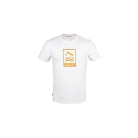 Timberland Ss Front Grphic T Beyaz Erkek Günlük Tişört
