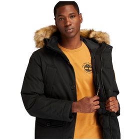Timberland TB0A22W20011 Scar Ridge Waterproof Siyah Erkek Kapüşonlu Parka