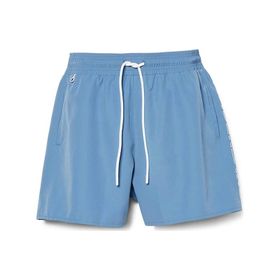 Timberland TB0A26M6DJ51 Mavi Logo Swim Erkek Şort