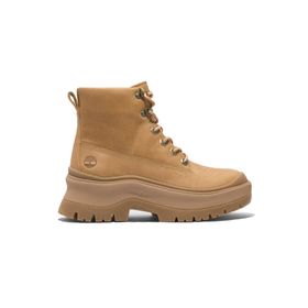 Timberland TB0A295JEN11 Krem Kahverengi Roxie Lane Mid Lace Up Boot Kadın Günlük Bot
