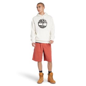 Timberland TB0A2BJHCM9 Beyaz Core Logo P/O Hood Bb Erkek Günlük Sweatshirt