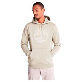 Timberland TB0A2BJHCY21 Core Logo P/O Hood Bb Krem Erkek Günlük Sweatshirt