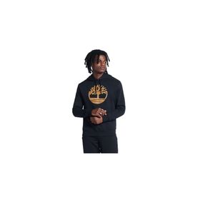 Timberland TB0A2BJHP561 Core Logo P/O Hood Bb Kapüşonlu Normal Kalıp Desenli Siyah Erkek Sweatshirt