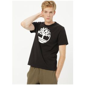 Timberland TB0A2C2R0011 River Tree Logo Siyah Erkek T-shirt