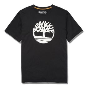 Timberland TB0A2C2R0011 River Tree Logo Siyah Erkek T-shirt