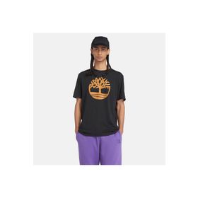 Timberland TB0A2C2RP561 Tree Logo Short Sleeve Erkek Siyah T-Shirt