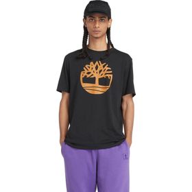 Timberland TB0A2C2RP561 Tree Logo Short Sleeve Erkek Siyah T-Shirt