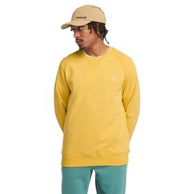 Timberland TB0A2F78EG41-001 Sarı Loopback Crew Neck Erkek Sweatshirt