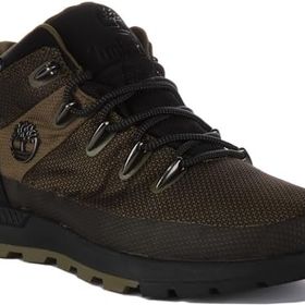 Timberland TB0A5NFK Sprint Trekker Mid Fabric WP Haki Erkek Günlük Bot