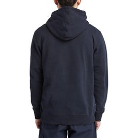 Timberland TB0A5NR2 Mavi Embroidery Logo Brush Back Erkek Sweatshirt