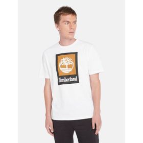 Timberland TB0A5QS21001 Colored Short Sleeve Tee Beyaz Erkek T-Shirt