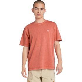 Timberland TB0A5YAYEI41 Kahverengi Garment Dye Short Sleeve Tee Erkek T-Shirt