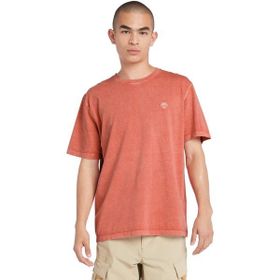 Timberland TB0A5YAYEI41 Kahverengi Garment Dye Short Sleeve Tee Erkek T-Shirt