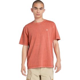 Timberland TB0A5YAYEI41 Kahverengi Garment Dye Short Sleeve Tee Erkek T-Shirt