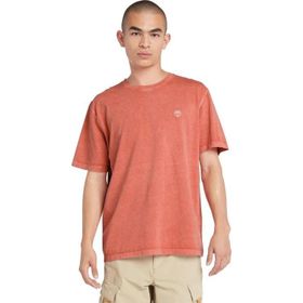 Timberland TB0A5YAYEI41 Kahverengi Garment Dye Short Sleeve Tee Erkek T-Shirt