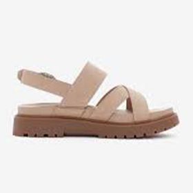 Timberland TB0A61T4EN31 Backstrap Sandal Kadın Bej Sandalet