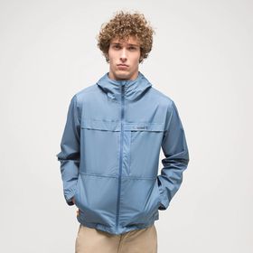 Timberland TB0A67YFDJ51 Waterproof Packable Summer Benton Mavi Erkek Kapüşonlu Yağmurluk