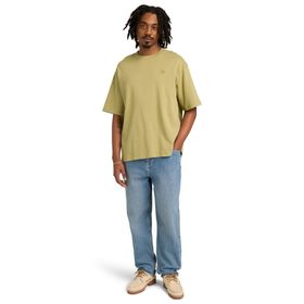 Timberland TB0A6GH3BQ01 Dunstan Rıver Short Sleeve Tee Yeşil Erkek Tişört