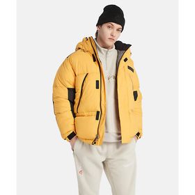 Timberland TB0A6KMD7231-001 Sarı DWR Recycled Down Puffer Parka Erkek Mont