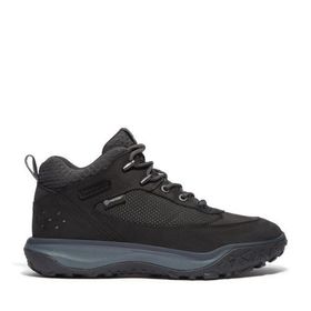 Timberland TimberCush Motion 7 Mid Lace TB0A2NDCW051 Su Geçirmez Deri Siyah Erkek Bot