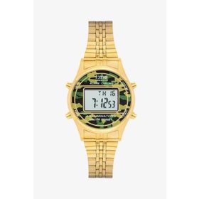 Time Watch TW.127.4GFG Gold Kamuflaj Dijital Kol Saati