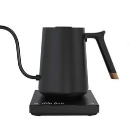 Timemore Fish Pour-Over 600 ml Siyah Gri Elektrikli Su Isıtıcı