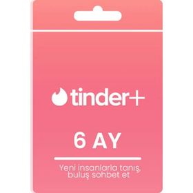 Tinder Plus 6 Aylık Abonelik