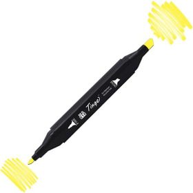 Tinge Twin 35 Lemon Yellow Çift Uçlu Markör Kalem