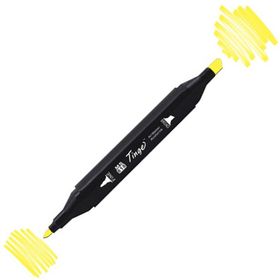 Tinge Twin 35 Lemon Yellow Çift Uçlu Markör Kalem