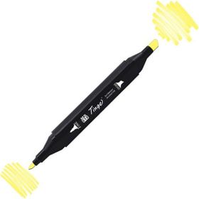 Tinge Twin 37 Pastel Yellow Çift Uçlu Markör Kalem