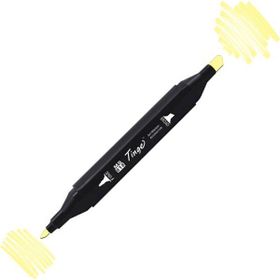 Tinge Twin 38 Pale Yellow Çift Uçlu Markör Kalem