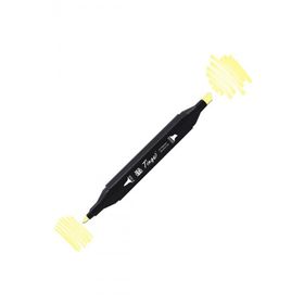 Tinge Twin 38 Pale Yellow Çift Uçlu Markör Kalem