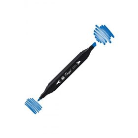 Tinge Twin 70 Royal Blue Çift Uçlu Markör Kalem