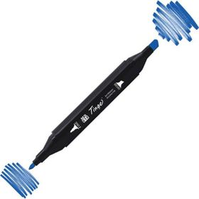 Tinge Twin 71 Cobalt Blue Çift Uçlu Markör Kalem