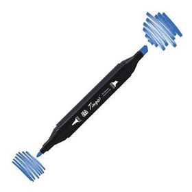 Tinge Twin 74 Brilliant Blue Çift Uçlu Markör Kalem