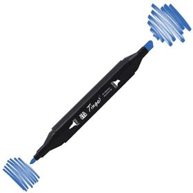 Tinge Twin 74 Brilliant Blue Çift Uçlu Markör Kalem