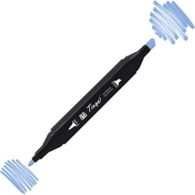 Tinge Twin 76 Sky Blue Çift Uçlu Markör Kalem