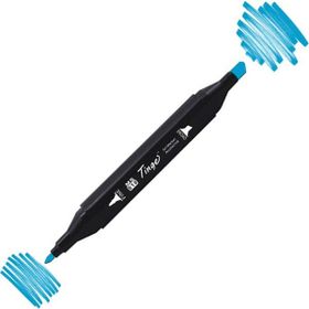 Tinge Twin B63 Cerulean Blue Çift Uçlu Markör Kalem