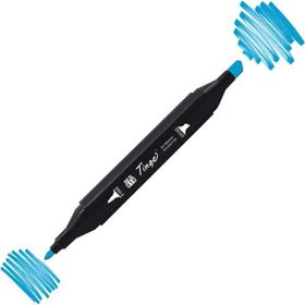 Tinge Twin B63 Cerulean Blue Çift Uçlu Markör Kalem