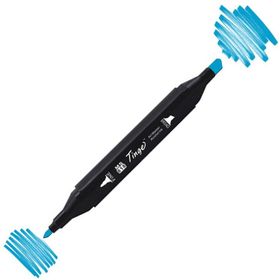 Tinge Twin B63 Cerulean Blue Çift Uçlu Markör Kalem
