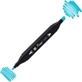 Tinge Twin B66 Baby Blue Çift Uçlu Markör Kalem