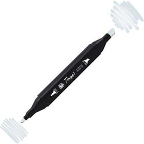 Tinge Twin BG1 Blue Grey Çift Uçlu Markör Kalem
